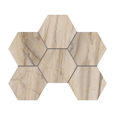 Estima Bernini Мозаика BR01 Hexagon Полированный 25x28.5 / Эстима Бернини Мозаика BR01 Хексагон Полированный 25x28.5 